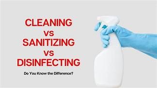 Sanitising & Disinfection